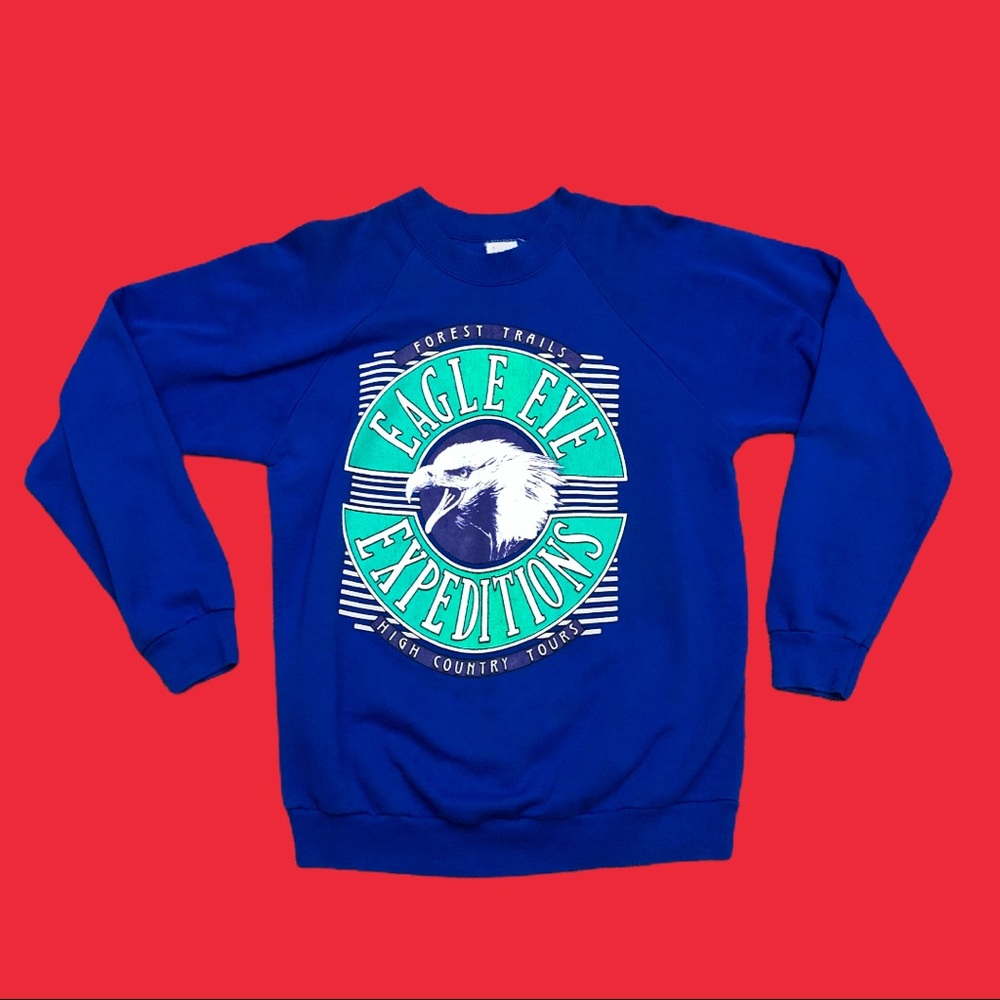 Vintage Eagle Eye Expedition Crewneck Sweatshirt